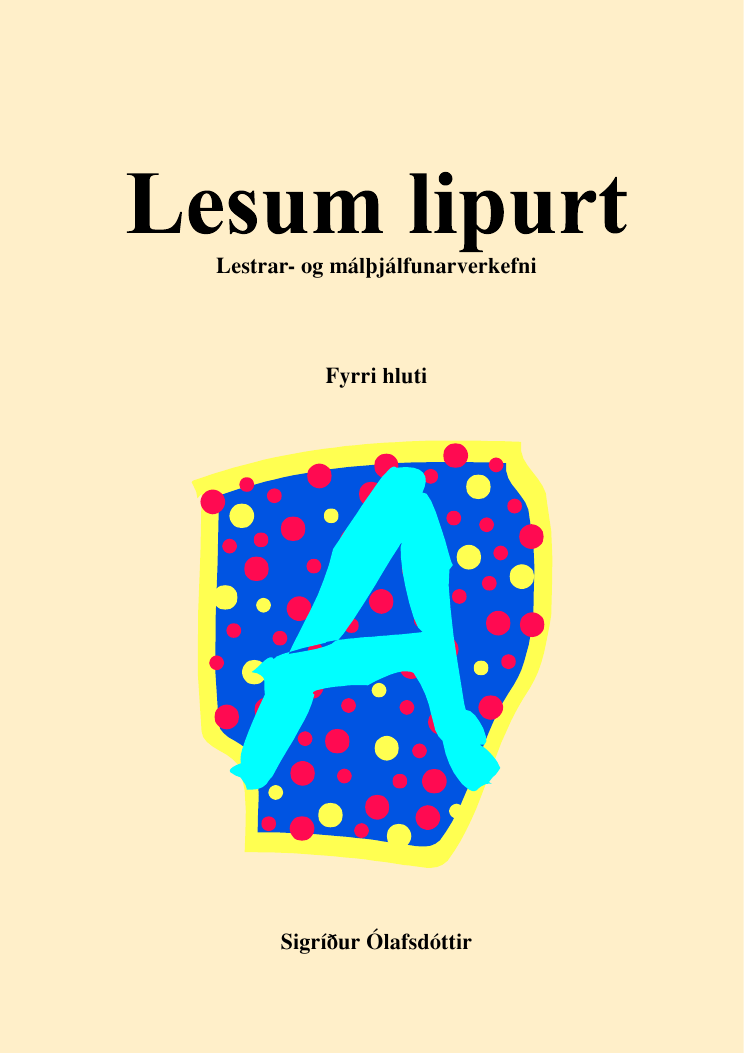 Kápa Lesum lipurt – Lestrar- og málþjálfunarverkefni